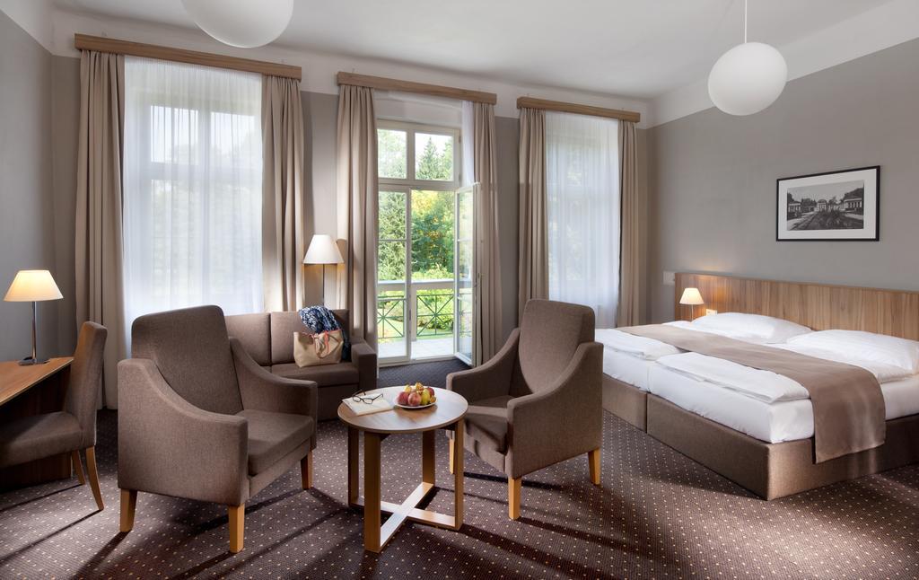 Badenia Hotel Praha Františkovy Lázně Rom bilde